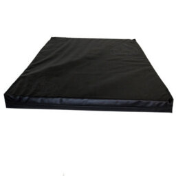 Actiaspet Large Dog Bed Cage Crate Pet Waterproof Hygienic Bedding Tough Hardwearing Cushion Mat Black - thumbnail 4