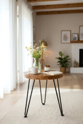 40Cm Olva Round Chunky Coffee Table - thumbnail 8