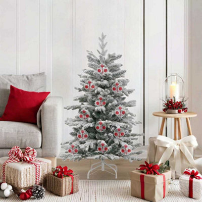 Vidaxl Christmas Bauble Set 25 Pcs Transparent 10 Cm Plastic - image 1