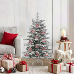 Vidaxl Christmas Bauble Set 25 Pcs Transparent  10 Cm Plastic - thumbnail 1