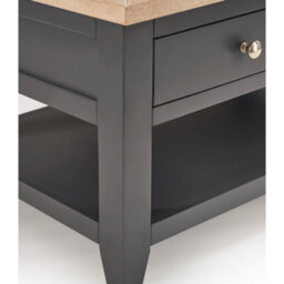 Julian Bowen Bordeaux Coffee Table Dark Grey - thumbnail 9