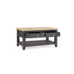 Julian Bowen Bordeaux Coffee Table Dark Grey - thumbnail 4