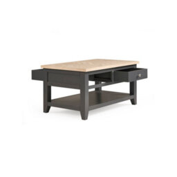 Julian Bowen Bordeaux Coffee Table Dark Grey - thumbnail 5