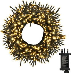 Globrite 30M 300 Led Fairy Lights Warm White Plug In Indoor Outdoor String Lights With 8 Modes - thumbnail 8