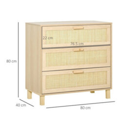3 Drawer Storage Cabinet Organiser - thumbnail 2