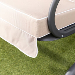 Alfresia Roma Swing Seat With Taupe Luxury Cushions - thumbnail 3
