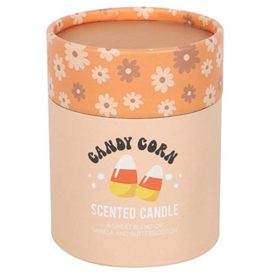 Something Different Candy Corn Vanilla & Butterscotch Scented Candle Orange (One Size) - image 1