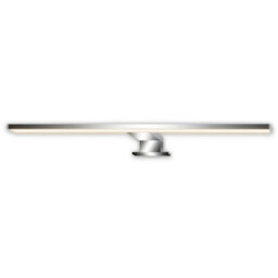 Briloner Chrome Led Mirror Light 10W 1000Lm Ip44 Bathroom Clamp Wall Mount Lamp 500mm
