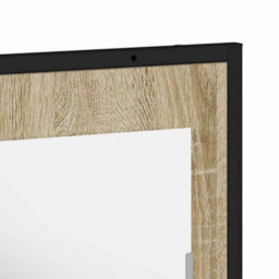 Walplus Bathroom Mirror Black 50 X 12 X 60 Cm Engineered Wood - thumbnail 8