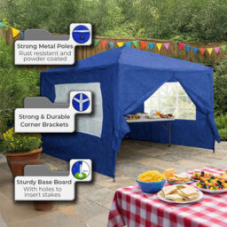 Neo 3Mx3M Light Weight Gazebo Waterproof Party Tent Marquee And Side Walls - thumbnail 4