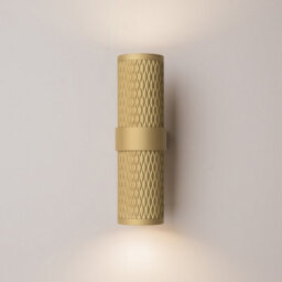 Luminosa Lighting Luminosa Focus Design Up & Down Wall Lamp Matte Gold 2Xgu10 - thumbnail 3