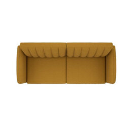 Novogratz Dorel Home Brittany Sofa Bed In Linen Look Mustard - thumbnail 3