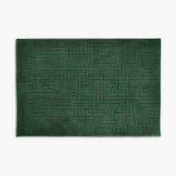 Allure Bath Fashions Chenille Bobble Bath Mat Non Slip 60 X 90Cm - Dark Green - thumbnail 1