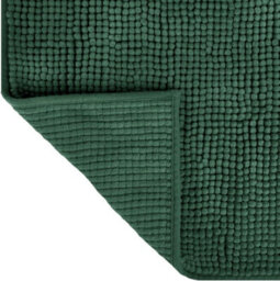 Allure Bath Fashions Chenille Bobble Bath Mat Non Slip 60 X 90Cm - Dark Green - thumbnail 4