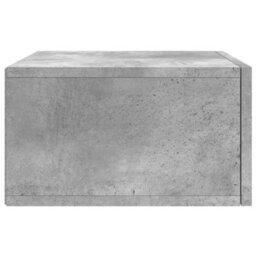 Berkfield Wall-Mounted Bedside Cabinets 2 Pcs Concrete Grey 35X35X20 Cm - thumbnail 8
