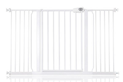 Bettacare Easy Fit Gate, 139.8Cm - 147.8Cm, White, Pressure Fit Stair Gate, Baby Gate For Doors Hallways And Spaces - image 1