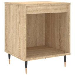Berkfield Bedside Cabinets 2 Pcs Sonoma Oak 40X35X50 Cm Engineered Wood - thumbnail 4