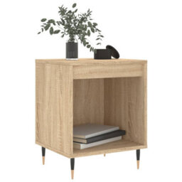 Berkfield Bedside Cabinets 2 Pcs Sonoma Oak 40X35X50 Cm Engineered Wood - thumbnail 3