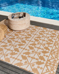 Beliani Outdoor Rug Balasore Beige 80 X 150 Cm - thumbnail 2