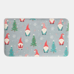 OHS Christmas Gonk Embossed Bath Mats Non-Slip Shower Rug - thumbnail 3
