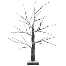 Long Life Lamps Company Led Indoor Christmas Brown Tree Snow Effect Miniature 60Cm Mains And Battery Operated Tree04 - thumbnail 3