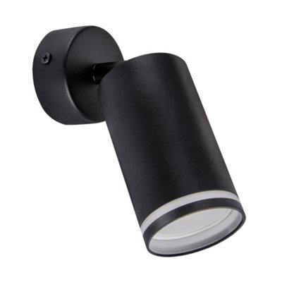 CGC Lighting Oli - Cgc Black Gu10 Indoor Ceiling Wall Spot Light Halo Ring With Adjustable Head - image 1
