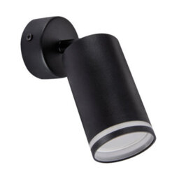 CGC Lighting Oli - Cgc Black Gu10 Indoor Ceiling Wall Spot Light Halo Ring With Adjustable Head - thumbnail 1