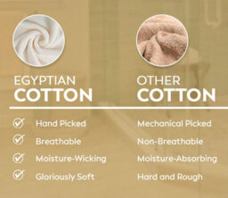 Aten Homeware Cafe Luxury Egyptian Cotton Bath Towels - 70X140Cm - 2 Pack - thumbnail 3
