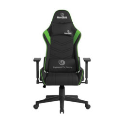 RB UK Nautilus Designs Ltd Black Pu Leather Recliner Computer Gaming Office Chair With 4D Adjustable Arms - thumbnail 3