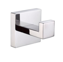 Square Stainless Steel Hook For Bath Towels, Clothes, Hand Towels, Coats, Dresses, Wardrobes, Closets - thumbnail 1