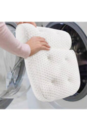 Luxury Non Slip Waterproof Bathtub Headrest Spa Pillow Cushion - thumbnail 7