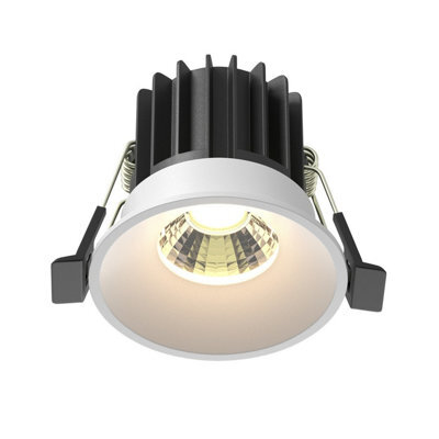 Luminosa Lighting Luminosa Round Recessed Downlight White 3000K 450Lm - image 1