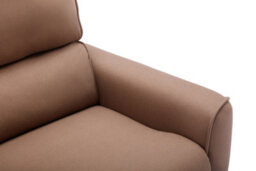 More4Homes Clifton Electric Fabric Single Motor Rise Recliner Lift Mobility Tilt Chair (Mocha) - thumbnail 4