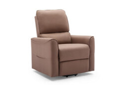 More4Homes Clifton Electric Fabric Single Motor Rise Recliner Lift Mobility Tilt Chair (Mocha) - thumbnail 2