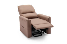 More4Homes Clifton Electric Fabric Single Motor Rise Recliner Lift Mobility Tilt Chair (Mocha) - thumbnail 3