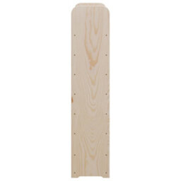 Walplus Wine Rack 72.5X25X111.5 Cm Solid Wood Pine - thumbnail 6
