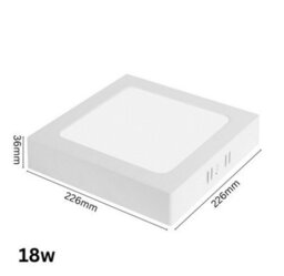B2C Surface-Mounted Led Ceiling Light Square 18W - thumbnail 7