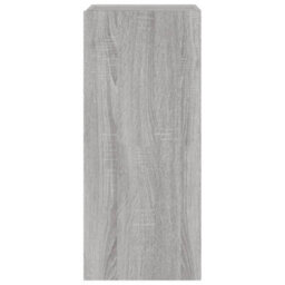 Berkfield Durable Tv Wall Cabinet With Led Lights Grey Sonoma 30.5X35X70 Cm - thumbnail 9