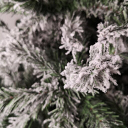 Samuel Alexander 8Ft (2.4M) Snow Flocked Woodcote Spruce Artificial Christmas Tree - thumbnail 3