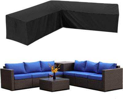 Waterproof And Durable Garden Sofa Cover, Size L, 286X222X82Cm - image 1
