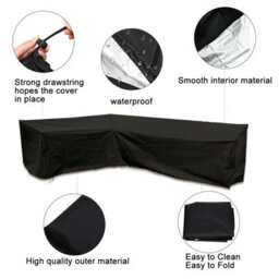 Waterproof And Durable Garden Sofa Cover, Size L, 286X222X82Cm - thumbnail 2