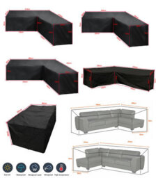 Waterproof And Durable Garden Sofa Cover, Size L, 286X222X82Cm - thumbnail 5
