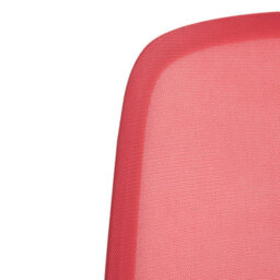 Wyld And Coco Novaseat Red Mesh Office Chair With Armrests, Adjustable Height And Tilt - thumbnail 9