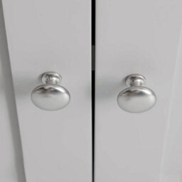 Farro Grey Double Full Hanging Wardrobe - By Roseland Furniture - thumbnail 6