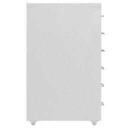 Berkfield Mobile File Cabinet Grey 28X41X69 Cm Metal - thumbnail 3