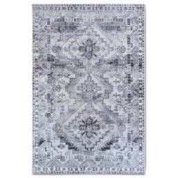 The Rugs Villeroy & Boch Domenique Rug Indoor Outdoor, Uv Resistant Flatweave In Grey - thumbnail 1