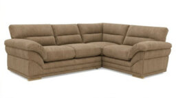 Sofaselectionuk Ltd Amalfi Claude Left Hand 2 Piece Corner Sofa In Beige - thumbnail 1