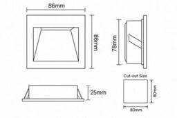 Sensio Senza Up/down Light W/driver Cool White/matt White Se15002C0 - thumbnail 3