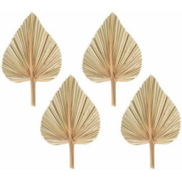 4 Pack Dried Palm Leaves Fans Bohemian Spears Artificial Plants Leaves - thumbnail 8