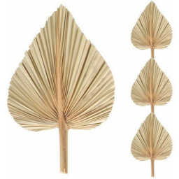 4 Pack Dried Palm Leaves Fans Bohemian Spears Artificial Plants Leaves - thumbnail 6